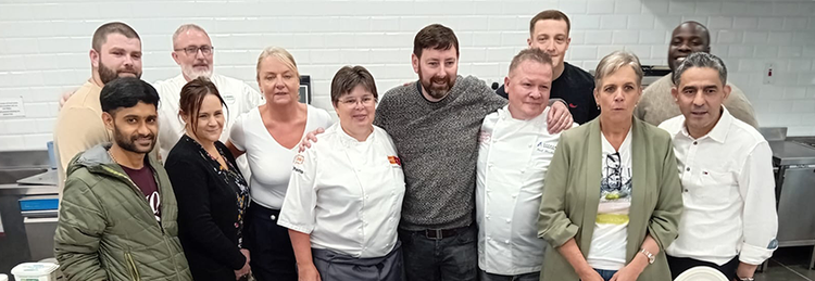 Evergreen Care Chefs Day event