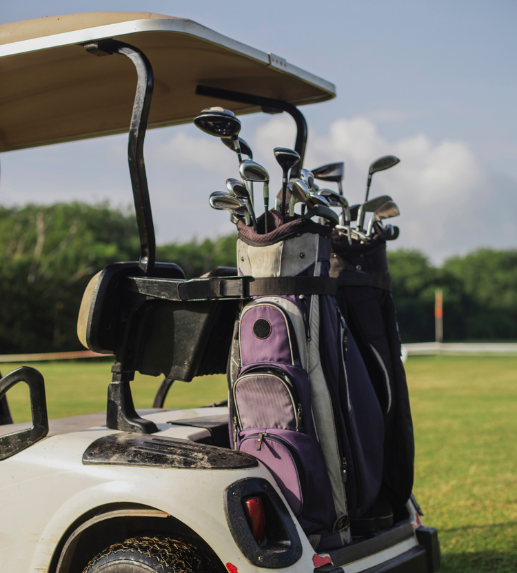 Golf cart - Avendra International's essential equipment for private golf clubs.