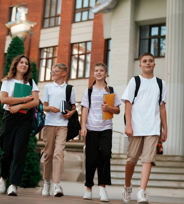School students in the Netherlands
