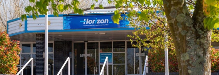 Entrance to Horizon Leisure facility