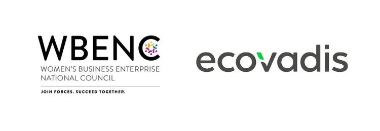 Women's Business Enterprise National Council logo and EcoVadis logo