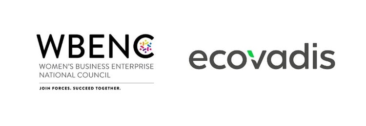 Women's Business Enterprise National Council logo and EcoVadis logo